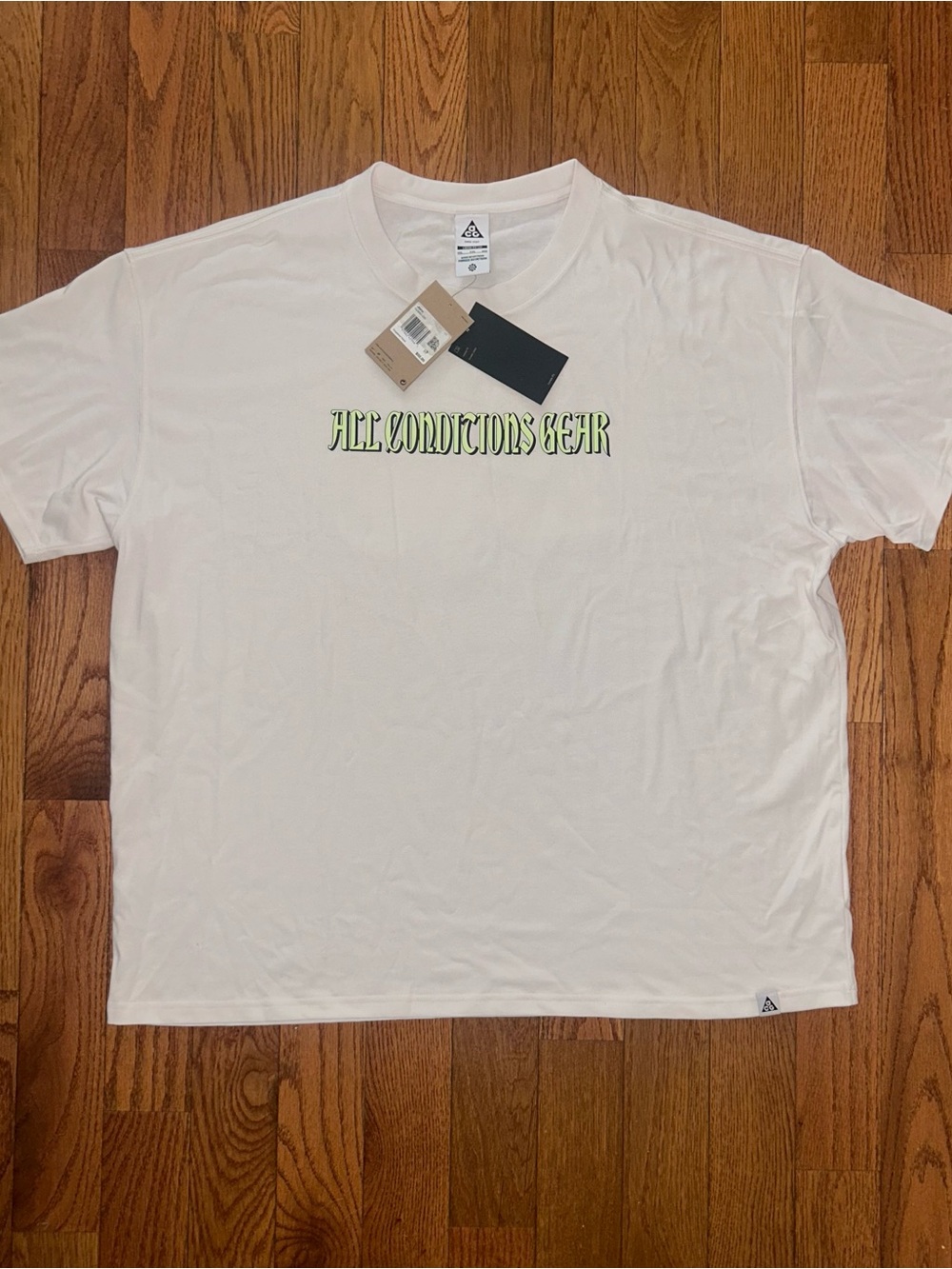 All Conditions Gear Lizard ACG x Nike Dri-FIT Shirt Size 2XL NEW